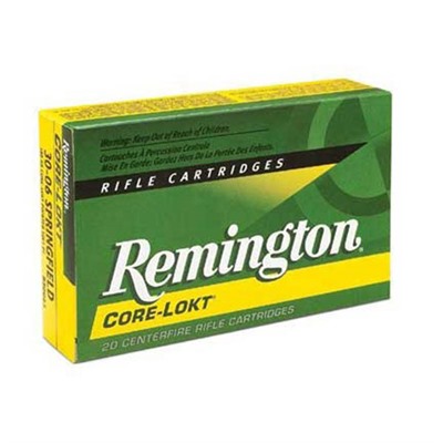 Remington Core Lokt Ammo 30 06 Springfield 220gr Sp 30 06 Springfield 220gr Soft Point 20/Box in USA Specification