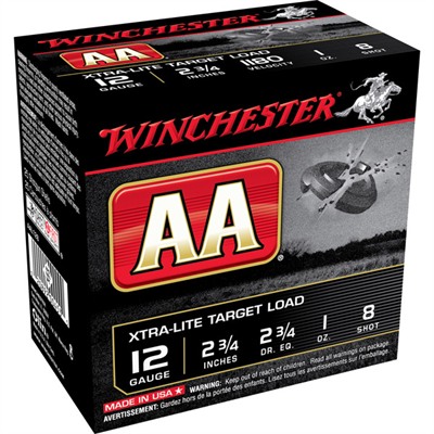 Winchester 12 Gauge 2 3/4" 1 Oz #8 Shot 25/Box