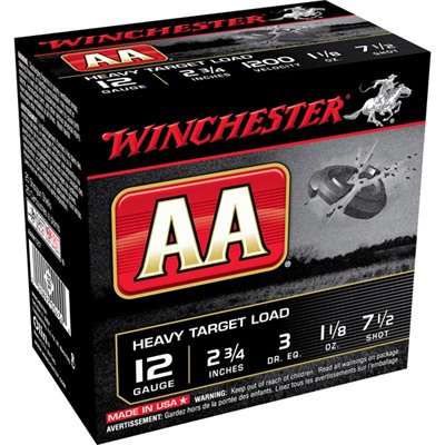 Winchester Aa Heavy Target Ammo 12 Gauge 2-3/4