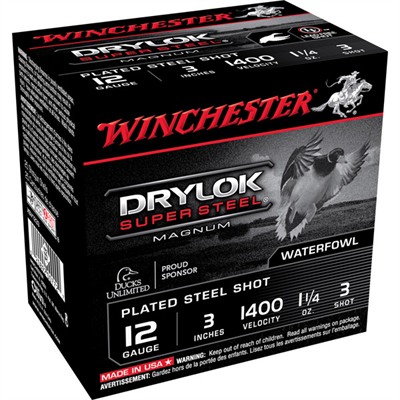 Winchester Drylok Super Steel Magnum 12 Gauge Shotgun Ammo