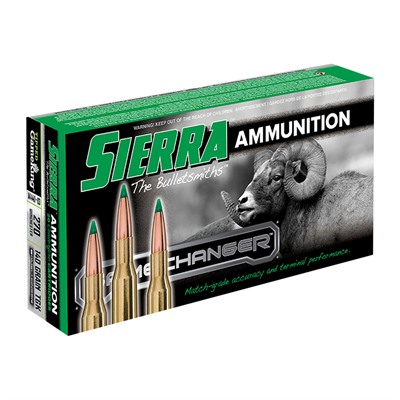 Sierra Bullets Gamechanger 270 Winchester Ammo - 270 Winchester 140gr Tipped Gameking 20/Box