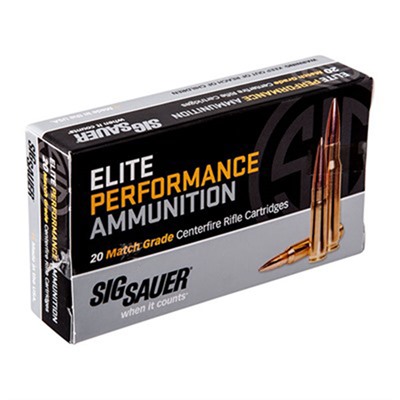 Sig Sauer Elite Match Grade Ammo 300 Win Mag 190gr Otm 300 Winchester Magnum 190gr Open Tip Match 20/Box in USA Specification