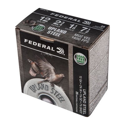 Federal Upland Steel Dove & Target 12 Gauge 2-3/4