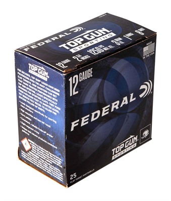 Federal Top Gun Sporting 12 Gauge 2-3/4" Ammo