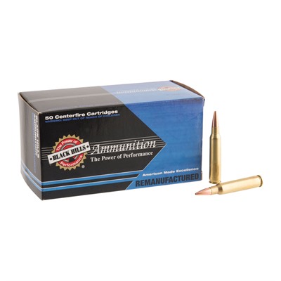 Black Hills Ammunition Remanufactured Ammo 223 Remington 75gr Heavy Match Hollow Point 223 Remington 75gr Heavy Match Hp 50/Box