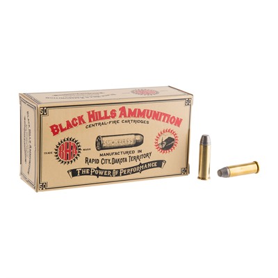 Black Hills Ammunition Cowboy Action Ammo 38 Special 158gr Lead Conical Nose - 38 Special 158gr Cnl 500/Case