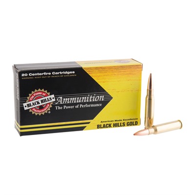 Black Hills Ammunition Black Hills Gold Ammo 308 Winchester 168gr Tsx