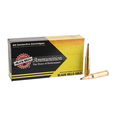 Black Hills Gold Ammo 308 Winchester 168gr Tipped Matchking - 308 Winchester 168gr Tmk 20/Box
