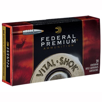 Federal Vital-Shok Ammo 7mm Stw 160gr Trophy Bonded Tip - 7mm Stw 160gr Trophy Bonded Tip 20/Box