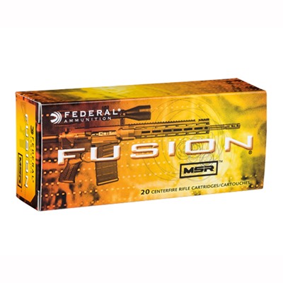 Federal Fusion Msr Ammo 6.5 Grendel 120gr Soft Point 6.5 Grendel 120gr Sp 200/Case