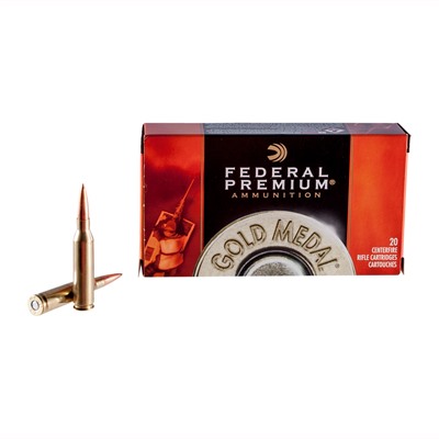 Federal Gold Medal Match Ammo 260 Remington 142gr Hpbt - 260 Remington 142gr Matchking Hpbt 20/Box