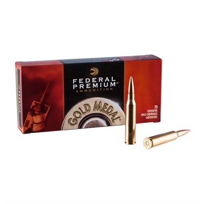 Federal Gold Medal Match Ammo 338 Lapua 300gr Hpbt - 338 Lapua Magnum 300gr Matchking Hpbt 20/Box