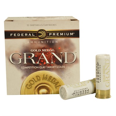 Federal Gold Medal Grand Plastic 12 Gauge 2 3 4 1 Oz Ammo 12 Gauge 2 3 4 1oz 7 5 Shot 250 Case