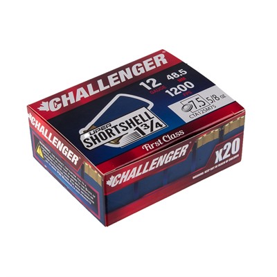 BChallenger Super Shortshell 1-3/4 12 ga 3/4 oz. Slug 300 Rds