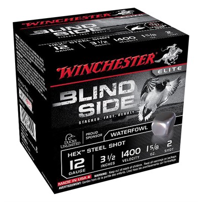 Winchester Blind Side Waterfowl Magnum 12 Gauge Ammo - 12 Gauge 3-1/2