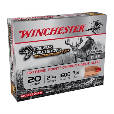 Winchester Deer Season Xp Copper Impact 20 Gauge Ammo