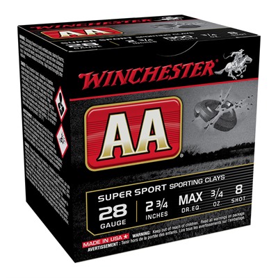Winchester Aa Sporting Clays 28 Gauge Ammo