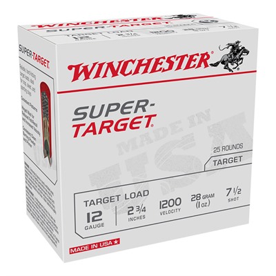 Winchester Super Target 12 Gauge Ammo