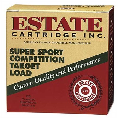 Estate Cartridge Super Sport Competition Ammo 12 Gauge 2-3/4