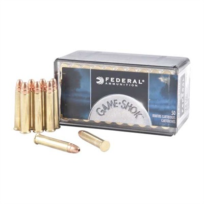 Federal Game-Shok Ammo 22 Magnum (Wmr) 50gr Jacketed Hollow Point
