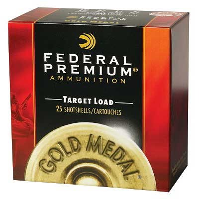 Federal Gold Medal Handicap Ammo 12 Gauge 2 3/4" 1 1/8 Oz #7.5 Shot 25/Box