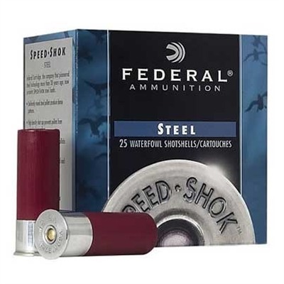 Federal Speed Shok Ammo 10 Gauge 3 1/2" 1 1/2 Oz #bbb Shot 25/Box in USA Specification