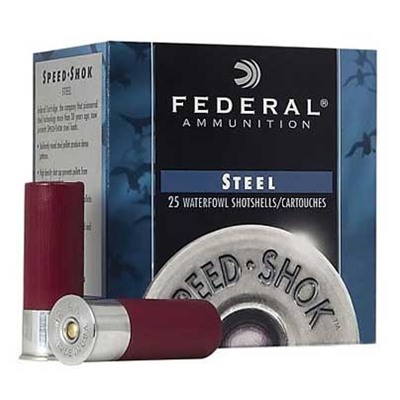 Federal Speed Shok Ammo 12 Gauge 3" 1 1/8 Oz #4 Shot 25/Box