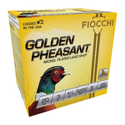Fiocchi Ammunition Golden Pheasant Ammo 20 Gauge 3