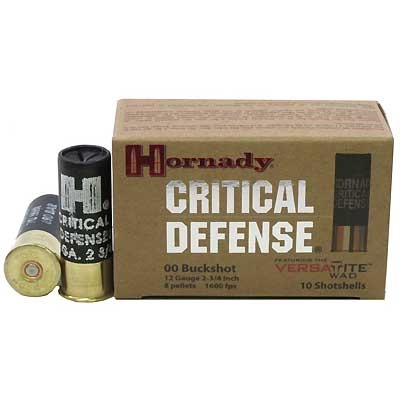 Hornady Critical Defense Ammo 12 Gauge 2-3/4