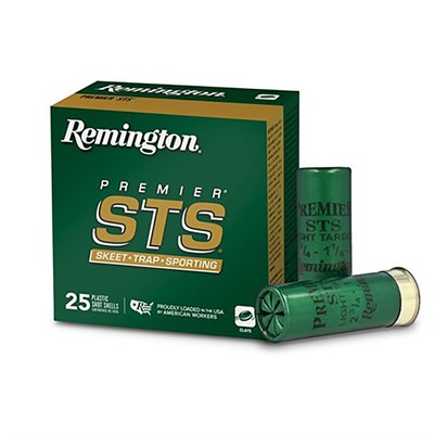 Remington Sts Light Target Ammo 12 Gauge 2 3/4" 1 1/8 Oz #8 Shot 25/Box