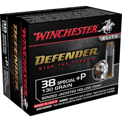 Winchester PDX1 Defender .38 Special 130 Grain +P