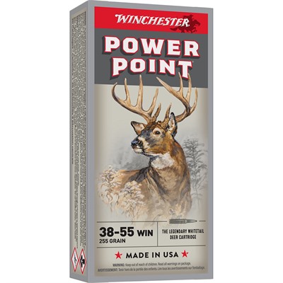 Winchester Super-X Ammo 38-55 Winchester 255gr Sp - 38-55 Winchester 255gr Soft Point 20/Box