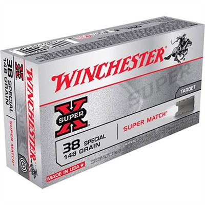 Winchester Super X Ammo 38 Special 148gr Fmj 38 Special 148gr Full Metal Jacket 50/Box
