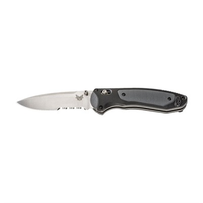 Benchmade Knife Co. 590 Boost Folding Knife Boost Serrated Drop Point