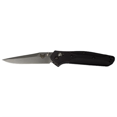 Benchmade Knife Co. 943 Osborne Folding Knife 943 Osborne Black Clip Point in USA Specification