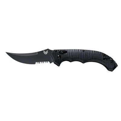 Benchmade Knife Co. 8600 Auto Bedlam Folding Knife 8600 Auto Bedlam Black Serrated