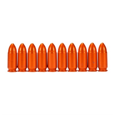 A-Zoom Ammo Snap Cap Dummy Rounds - 9mm Luger Snap Caps 10/Pack