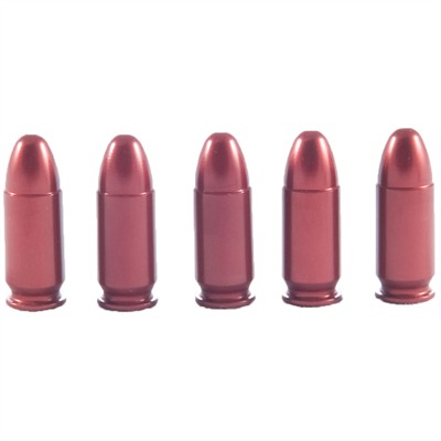 A-Zoom Ammo Snap Cap Dummy Rounds - 9mm Luger Snap Caps 5/Pack