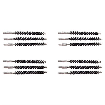 Dewey Copper Eliminator Bore Brushes - .17 Cal. 5-40 Male-Thread, 12-Pak