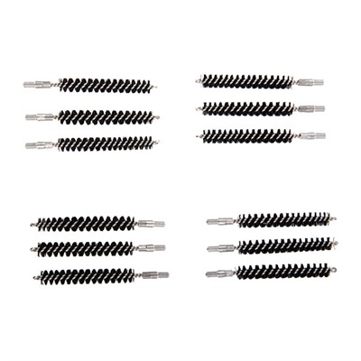 Dewey Copper Eliminator Bore Brushes - .30/.308/8mm 8-32 Male-Thread, 12-Pak