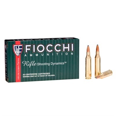 Fiocchi Ammunition Fiocchi Shooting Dynamics 243 Win 100gr Interlock Bt 20/Bx