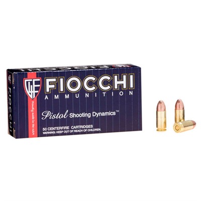 Fiocchi Ammunition Fiocchi Shooting Dynamics 9mm 147gr Fmj 50/Bx