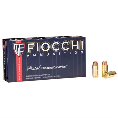 Fiocchi Ammunition Fiocchi Shooting Dynamics 40 S&W 165gr Jhp 50/Bx