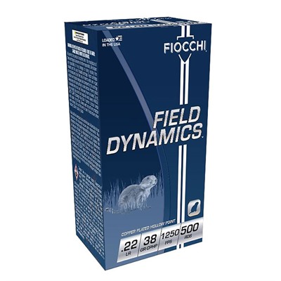 Fiocchi Ammunition Field Dynamics 22lr Rifle Ammo
