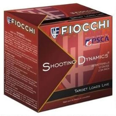 Fiocchi Ammunition Fiocchi Shooting Dynamics Target 12ga 2.75" 1-1/8oz #8 25bx