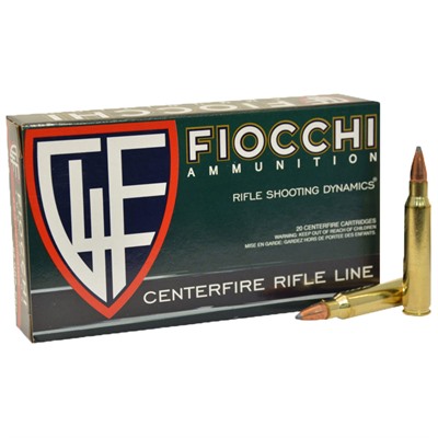 Fiocchi Ammunition Fiocchi Ammo 6.5 Creedmoor 130gr Scirocco 20bx