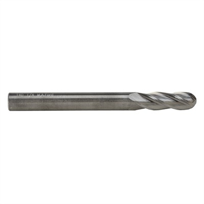 Brownells Solid Carbide Ball End Mills - 1/4