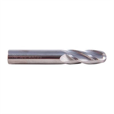Brownells Solid Carbide Ball End Mills - 3/8