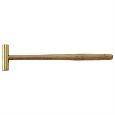 Grobet File Co. Of America Inc Small, Solid Brass Hammer - 2 Oz. Brass Hammer
