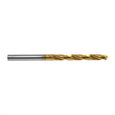 Brownells Tin Coated Drill - 1/4